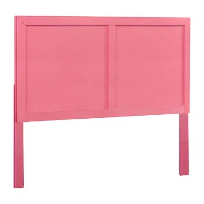 Asstd National Brand Wood Panel Headboard - Full/queen In Pink