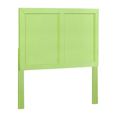 Asstd National Brand Wood Panel Headboard - Twin In Green