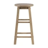 Asstd National Brand Woodlands Barstool In Gray