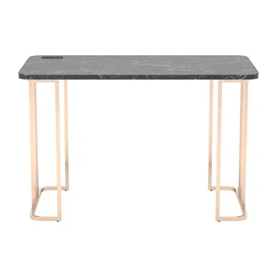 Asstd National Brand Writing Desk In Black