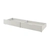 Asstd National Brand Youth Bedroom Storage Drawers In White