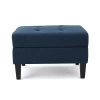 Asstd National Brand Zahra Storage Ottoman In Blue