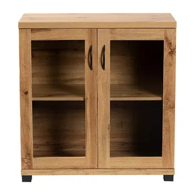 Asstd National Brand Zentra Living Room Collection Accent Cabinet In Brown