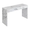 Asstd National Brand Zoe Console Table In White