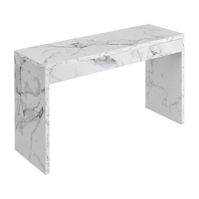 Asstd National Brand Zoe Console Table In White