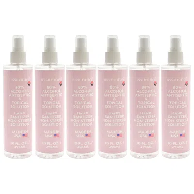 Assurance Hand Sanitizer Non-sterile Solution By  For Unisex - 10 oz Hand Sanitizer - Pack Of 6 In Multi