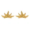 Assuwa Women's Anatolia Gold Stud Earrings