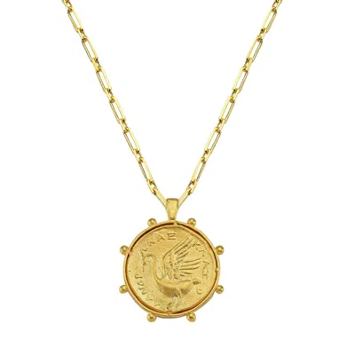 Assuwa Women's Gold Apollo Necklace