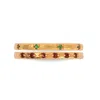 Assuwa Women's Lovers Ring With Garnet And Tsavourite In Multi