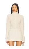 Asta Resort Angelina Sweater In White