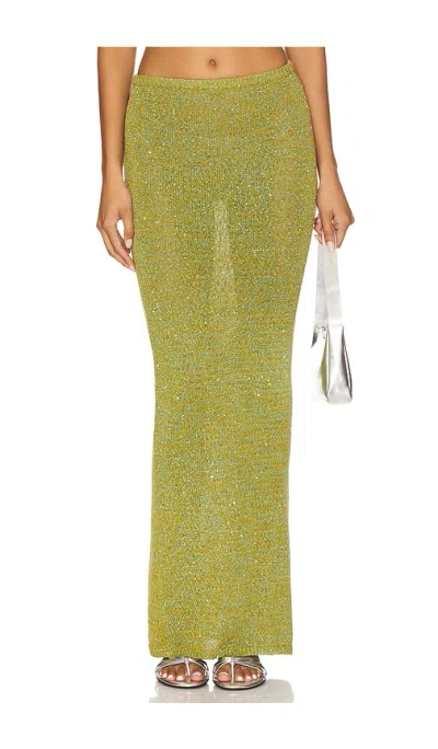 Asta Resort Carolina Skirt In Gold