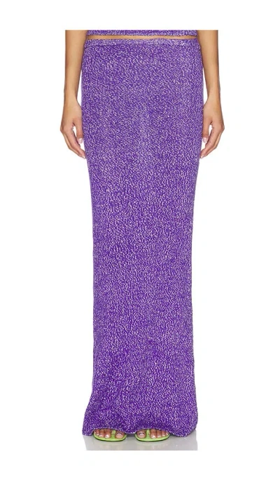Asta Resort Carolina Skirt In Purple