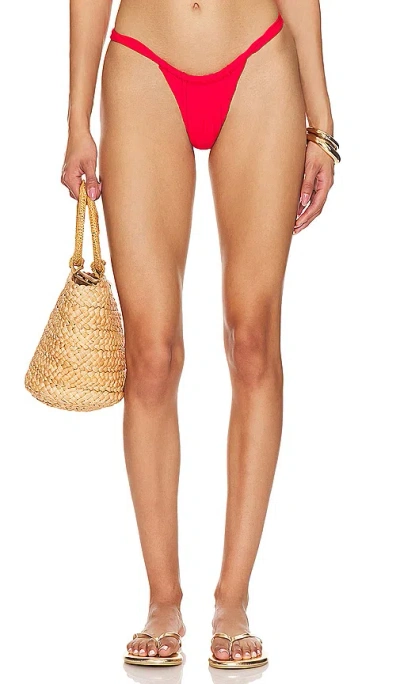 Asta Resort Frida Bikini Bottom In Rossa