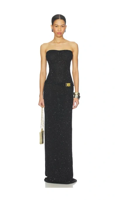 Asta Resort Gisele Dress In Black