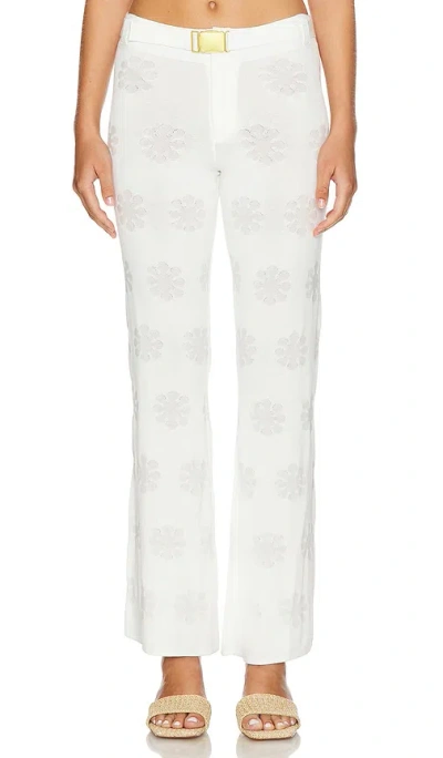 Asta Resort Gisele Pant In Venetian White