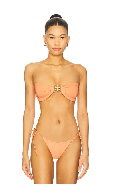 Asta Resort Mia Bikini Top In Orange