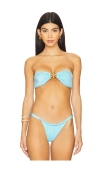 Asta Resort Mia Bikini Top In Baia Blue