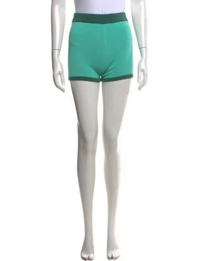 Pre-owned Asta Resort Mini Shorts W/ Tags In Green