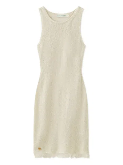 Asta Resort Natalia Fring Mini Dress In Neutral