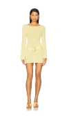 Asta Resort X Revolve Maya Long Sleeve Belted Dress