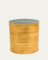 Astier De Vilatte Conserve Vase With Golden Exterior In Multi