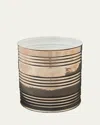 Astier De Vilatte Conserve Vase With Platinum Exterior In Multi