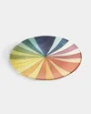 Astier De Vilatte John Derian Color Wheel Platter In Multi