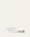Astier De Vilatte Sacai Round Platter With Golden Handle