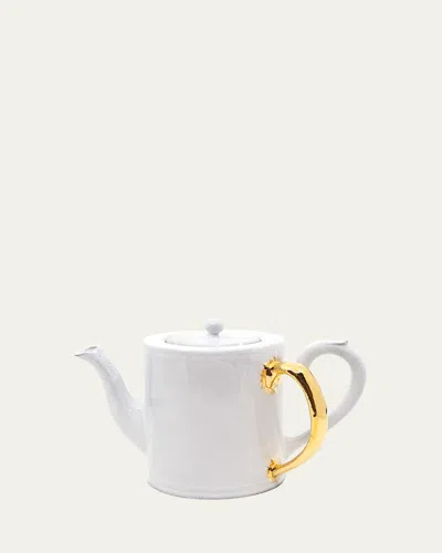 Astier De Vilatte Sacai Teapot, 23 Oz. In White