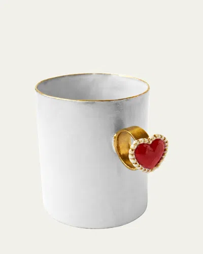 Astier De Vilatte Serena Heart Cup In Multi