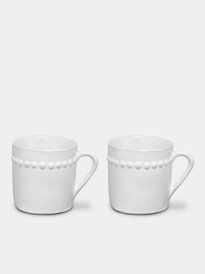 Astier De Villatte Adélaïde Hand-glazed Ceramic Coffee Cup (set Of 2)