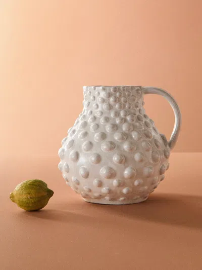Astier De Villatte Large Adélaïde Jug In White