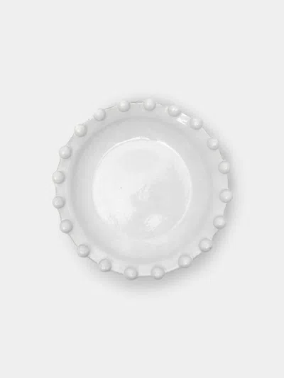 Astier De Villatte Adélaïde Hand-glazed Ceramic Medium Deep Platter In White