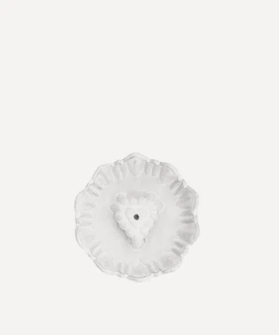 Astier De Villatte Amour Incense Holder In White
