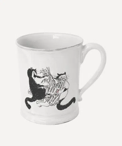 Astier De Villatte Blankets Reading Grace Mug
