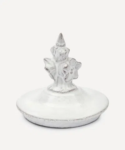 Astier De Villatte Bouquet Candle Lid In White