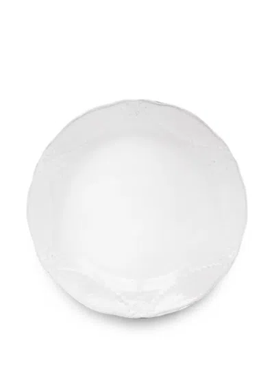 Astier De Villatte Cambridge Dessert Plate In White
