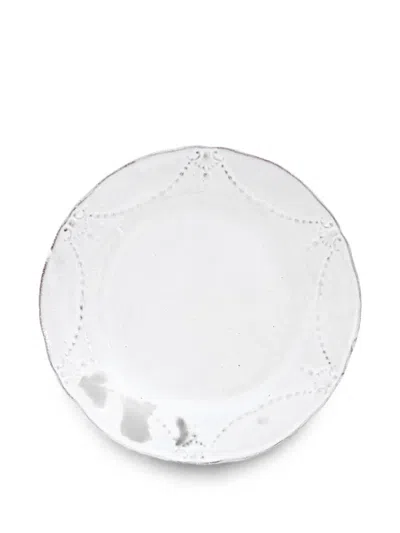 Astier De Villatte Cambridge Dinner Plate In White