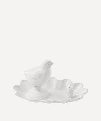 Astier De Villatte Chick Incense Holder In White