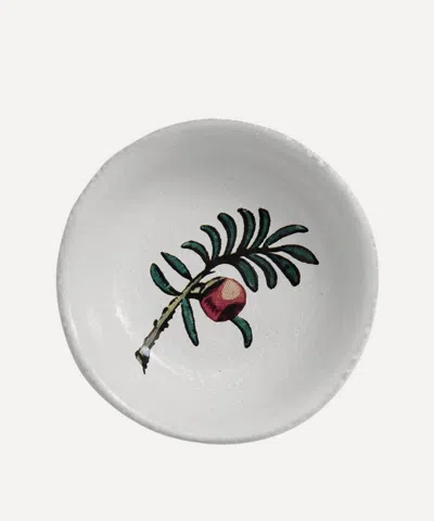 Astier De Villatte Chinese Yew Mini Dish In White