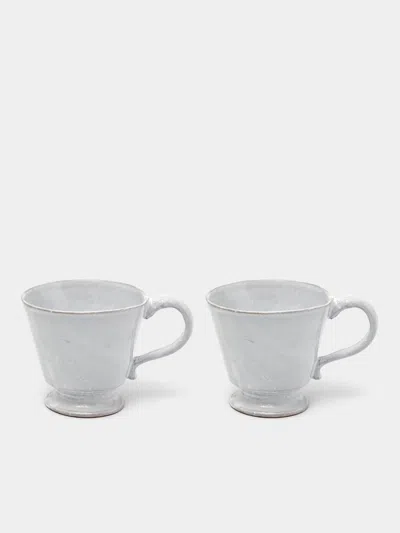 Astier De Villatte Elisabeth Hand-glazed Ceramic Teacup (set Of 2)