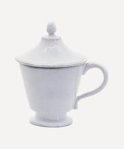 Astier De Villatte Elisabeth Tea Cup With Lid