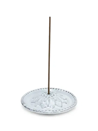 Astier De Villatte Emilie Beaded-detail Incense Holder In White