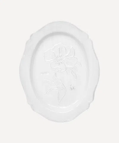 Astier De Villatte Fleurs Platter