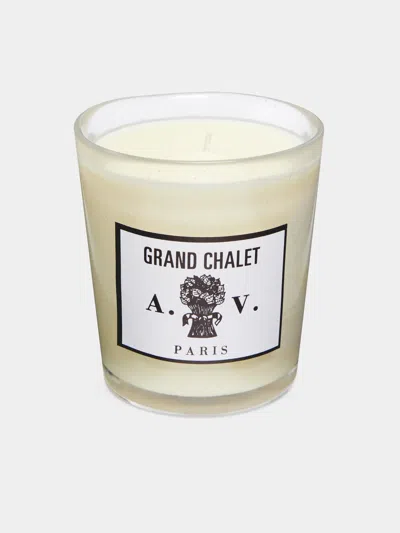 Astier De Villatte Grand Chalet Scented Candle  Abask Luxury Gift In Neutral