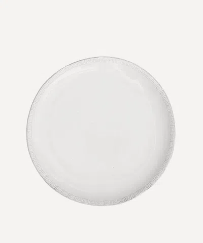 Astier De Villatte Grecque Dinner Plate In White