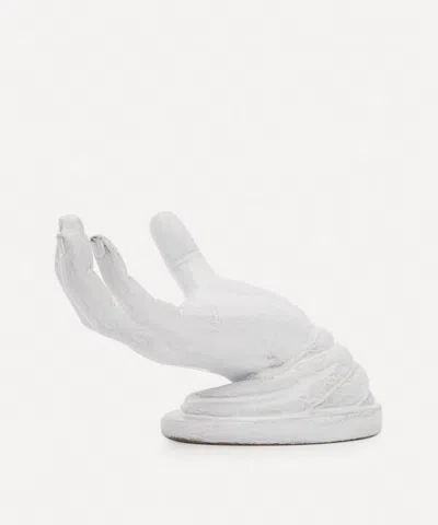 Astier De Villatte Hand Candle Stand In White
