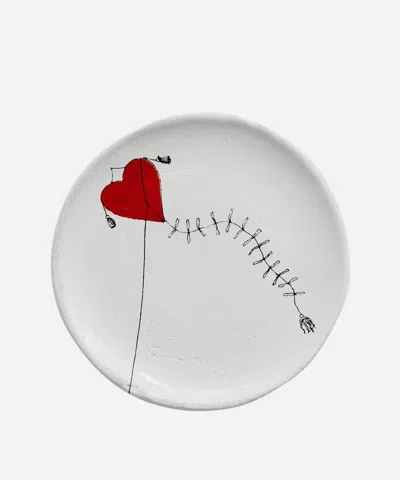 Astier De Villatte Heart Kite Small Dish