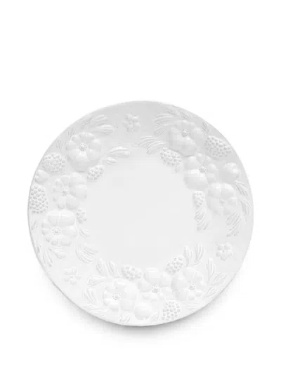 Astier De Villatte Hortus Dinner Plate In White