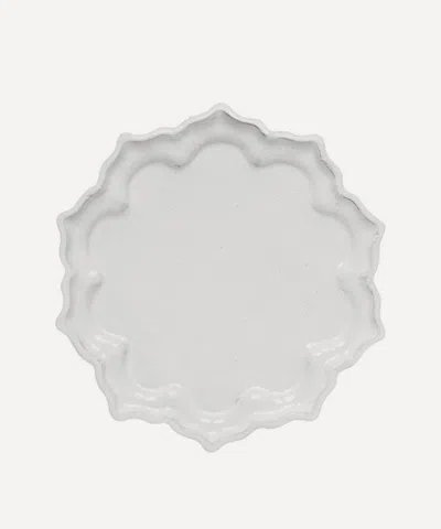 Astier De Villatte Istanbul Dessert Plate In White